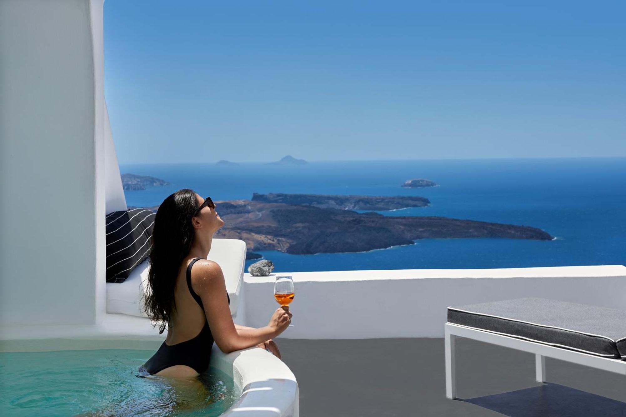 Wesense Santorini By Caldera Houses Imerovigli  Bagian luar foto